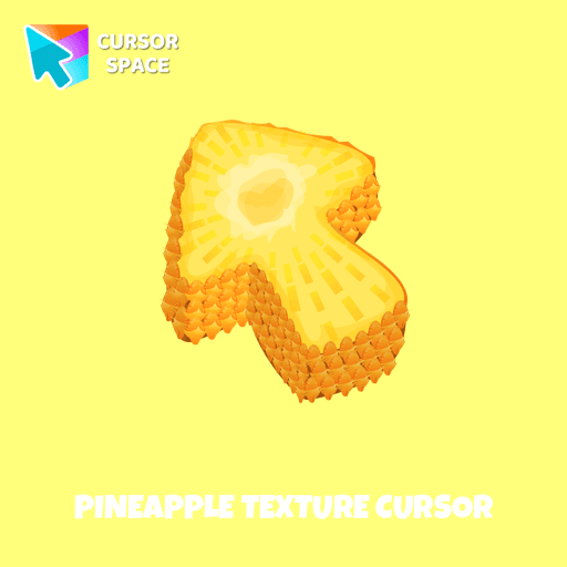 Pineapple Texture cursor arrow cursor